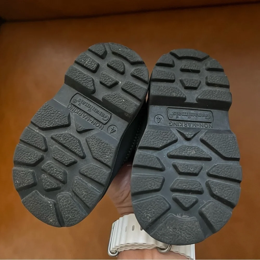 Garanimals Kids Toddler Size 4 Black Boots Shoes Booties
